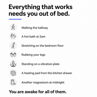 Vaebo™ Pro Mini - Stay in bed when your legs start
